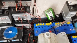 4  НОВЫХ  АКБ ТЮМЕНЬ  БАТАРЕИ, - НА ПОМОЙКУ  ( много "воды"  ни о чём  ) #БЕРЕЖОК V1