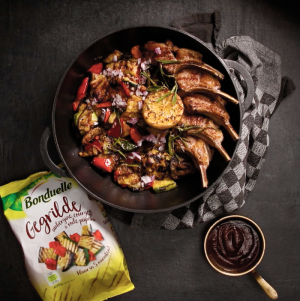 BONDUELLE  КАРЕ ЯГНЕНКА С ОВОЩАМИ ГРИЛЬ в  SLAVA POZDNYAKOV STUDIO