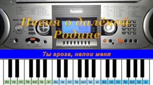 Песня о далекой Родине | Гитара на одной струне