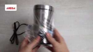 Распаковка кофемолки / Unpacking of coffee grinder ARESA AR-3604