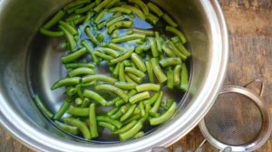 Рецепт маринованной стручковой фасоли на зиму