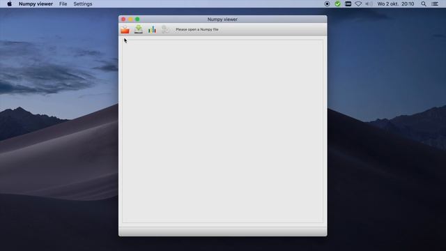 Numpy viewer demo смотреть онлайн