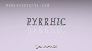 pyrrhic - pronunciation + Examples in sentences and phrases