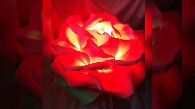 Светильник роза из изолона смотреть онлайн