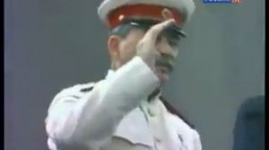 Парад Победы на Красной площади при Сталине.