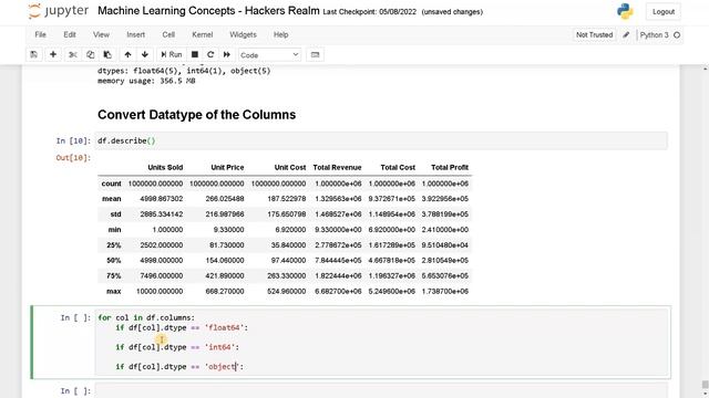 How to Handle Large Dataset (Pandas CSV) | Python