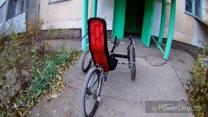 Велотрайк своими руками :) Трайк Трон  ТТ-44 :) recumbent tricycle :) Максоход Евпатория :)