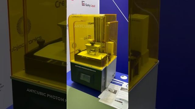 Принтеры на выставке Rosmould #harzlabs #3дпечать #uniontech #elegoo #3dprinting