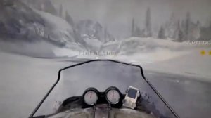 COD MW2 PS3 Spec Ops Snowmobile Race