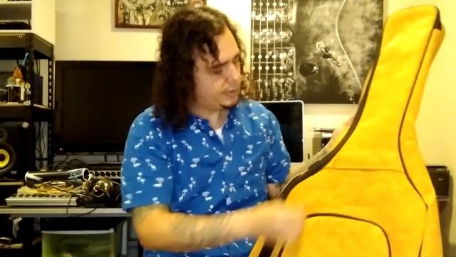 Unboxing - Ortega - Denim Gig Bag - Yellow - For Dreadnought Guitar смотреть онлайн