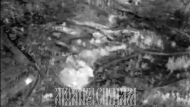 Уничтожение ствольной артиллерии ВСУ с помощью российской корректировки на Запорожском направлении