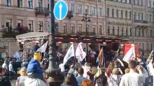 ШНУР и ЛЕНИНГРАД на Невском. СУПЕРЗРЕЛИЩЕ!