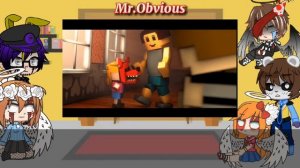 The afton family reacts to FNAF videos... 1/?