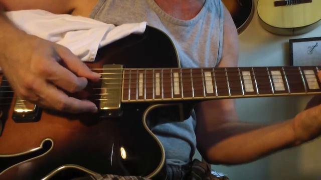 Another quick simple informal jam on Ibanez 7 string archtop $579 смотреть онлайн