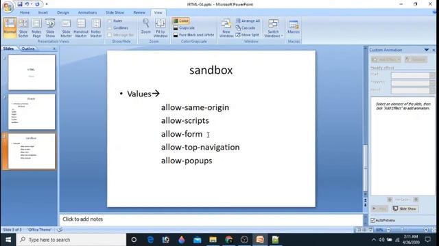 20.HTML || Iframe Sandbox Attribute || Bangla tutorial