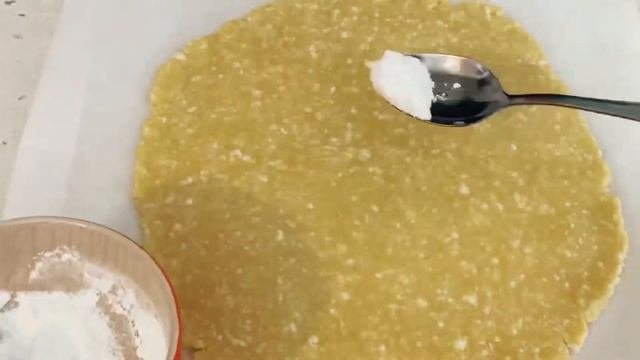Творожная галета с персиком