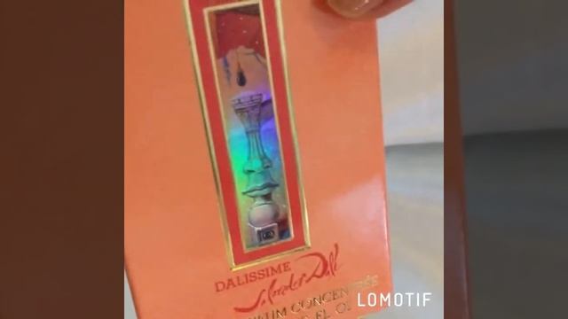 Духи винтаж Dalissime Salvador Dali 1994г смотреть онлайн