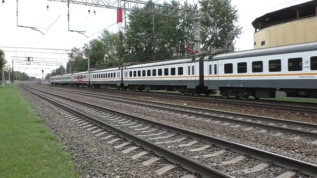 Электропоезд ЭП2Д-0179 (ЦППК) пригородный поезд №6531 Раменское - Москва.
