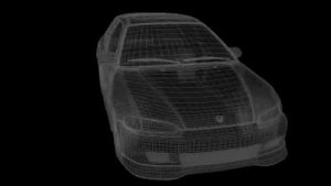 3D EG6 Honda Civic Hatchback