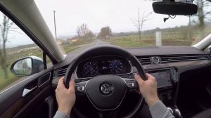 2017 Volkswagen Passat Alltrack 2.0 BiTDI (176 kW) POV Test Drive + Acceleration 0-200 km/h