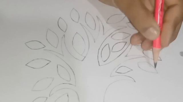 How to draw tree with pencil ll tree for beginner смотреть онлайн