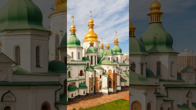 stunning St Sophia Cathedral, Kyiv Ukraine UNESCO site