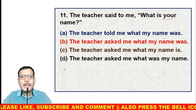 Direct-Indirect Speech Wh-questions | Direct Indirect Speech | Narration of Interrogative Sentence смотреть онлайн