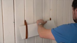 Установка полки на ремнях