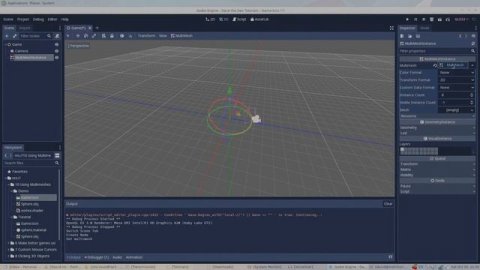 How to use Multimeshes in Godot | Game Dev Tutorial 10