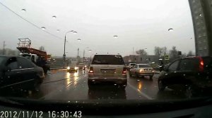 Обрыв провода на Новокрюковской улице