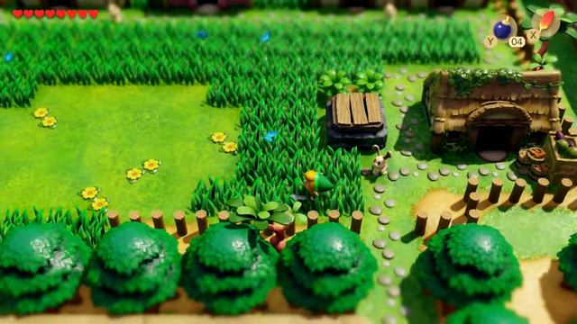 The Legend of Zelda: Пробуждение Линка 🟢2019🟢 (Switch): часть 9 - Деревня звериная, Святилища сна
