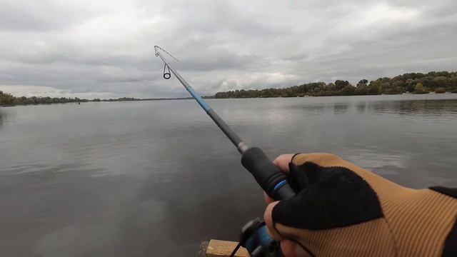 После того как клюнул ОН, я передумал ловить этих БЫЧКОВ. Рыбалка спиннингом осенью на ВЕЛИКОЙ реке смотреть онлайн