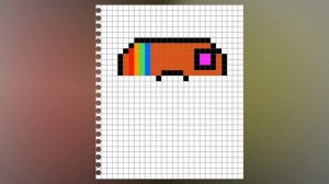 Как нарисовать по клеточкам ИНСТАГРАМ поэтапно. Рисуем по клеточкам ИНСТАГРАМ / INSTAGRAM поэтапно.