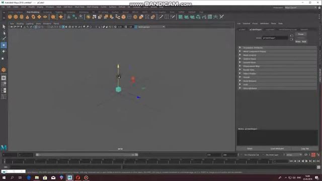 1 урок курса по Maya. Мини-курс по Autodesk Maya. Вступительная часть.