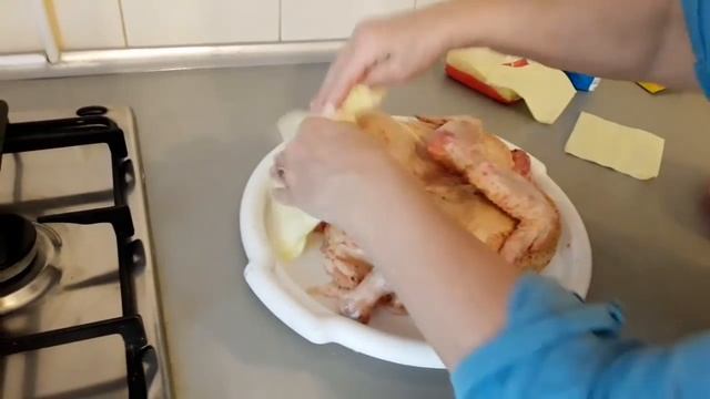 КУРИЦА К ПРАЗДНИЧНОМУ СТОЛУ - БЫСТРО И ВКУСНО ПО СТАРОМУ РЕЦЕПТУ !!!