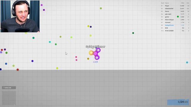 I play a FIDGET SPINNER GAME?! LOL! (Spinz.io) смотреть онлайн