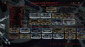 Warframe - Glaive Prime Endgame Build