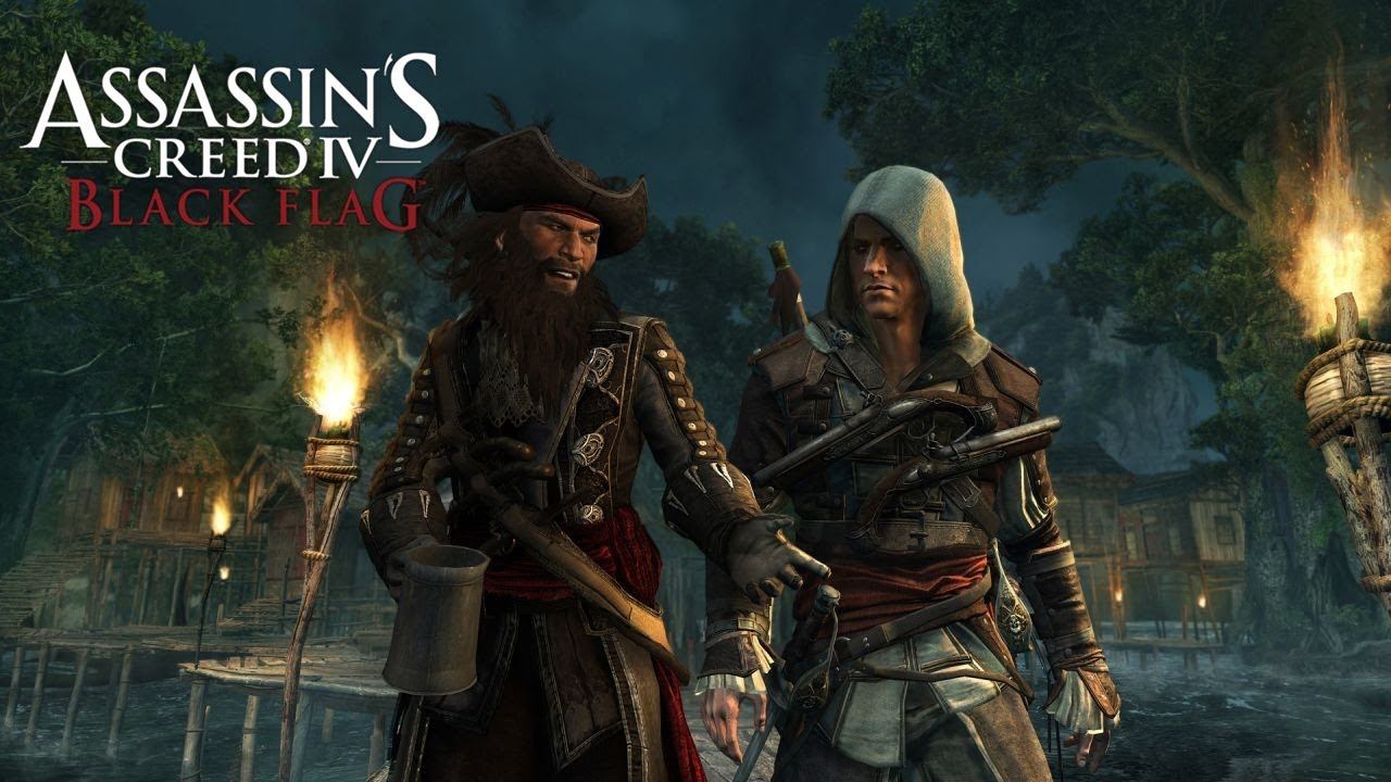 Прохождение Assassins Creed IV Black flag #11 Эдвард Тетч