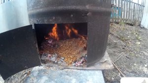 Сало копчёное,в печке для казана.(2019)