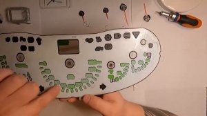 Пересвет приборной панели Приора Калина 2114 2112 2110 vdo RGB подсветка приборки
