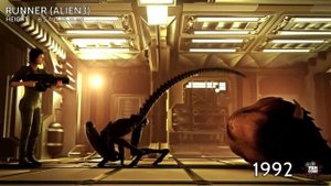 EVOLUTION of ALIEN - XENOMORPH Size Comparison (1979-2019)