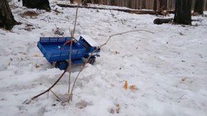 Радиоуправляемая машина с Алиэкспресс за 2000 руб... ГАЗ 66 в снежном бездорожье. Часть 1. WPL B 24