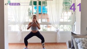 ЖИРОСЖИГАЮЩАЯ ТРЕНИРОВКА ДЛЯ НОГ стоя и без инвентаря 10 минут