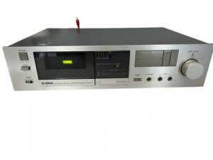 Стереокассетная дека Yamaha Natural Sound K-20 серого цвета-Япония-1979-1980-год