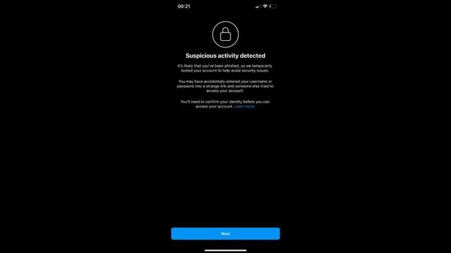 как снять двухфакторная аутентификация без доступа к номеру Instagram