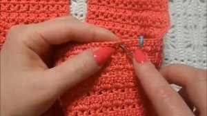 Вяжем платье на девочку крючком/Часть 1/knit dress crochet/el vestido de crochet