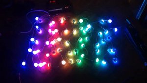 T-8000AC led controller, led pixel 30mm, ws2811