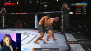 ПОДЖОГ ПЕРДАК СПАМЕРУ НА ДЖИУ-ДЖИТСУ ФОРПОСТ В UFC 4