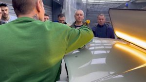 Однорукий обратный молоток PDR/БУВ от MIDIAR (удаление вмятин) на выставке 2023 г. + холодный клей