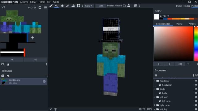 Como crear mobs 3D | Minecraft смотреть онлайн